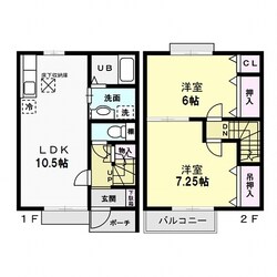 クラシード　Ａの物件間取画像